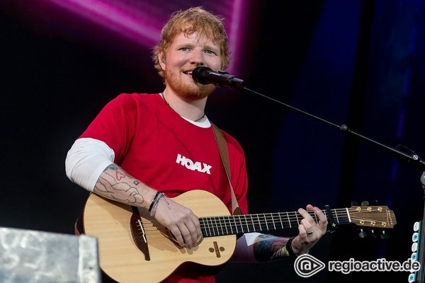 Musikalität auf höchstem Niveau - Ed Sheeran zieht in Frankfurt alle Register seiner Spielfähigkeiten 