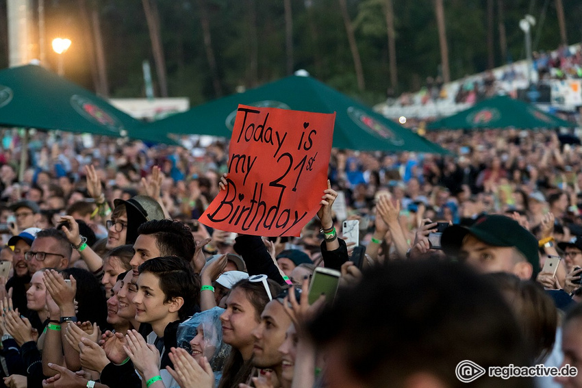 Impressionen Ed Sheeran auf dem Hockenheimring 2019