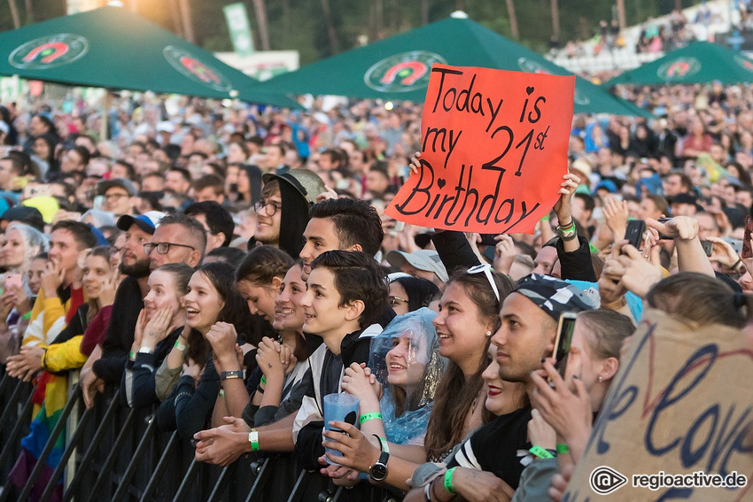 Impressionen Ed Sheeran auf dem Hockenheimring 2019