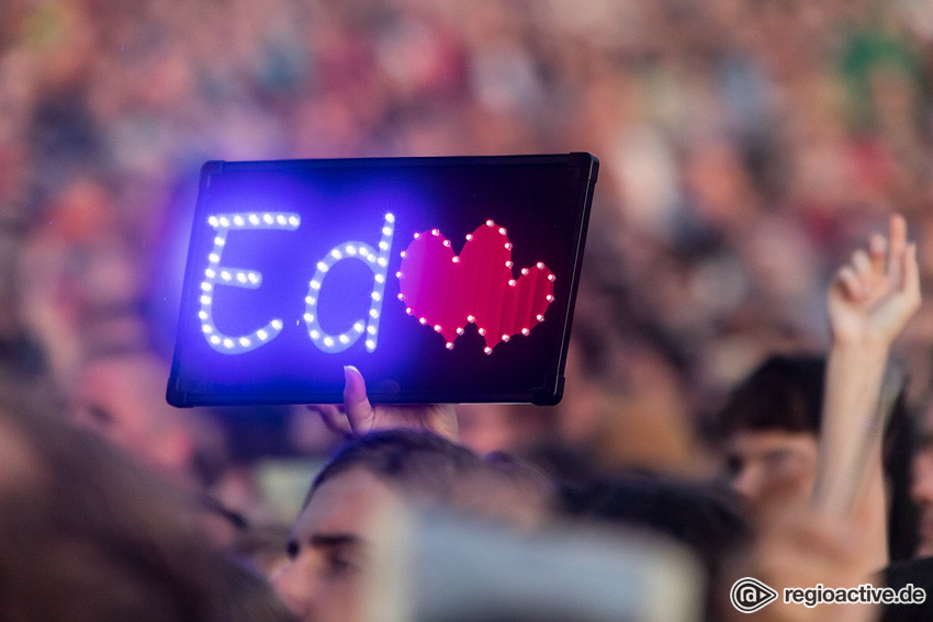 Impressionen Ed Sheeran auf dem Hockenheimring 2019