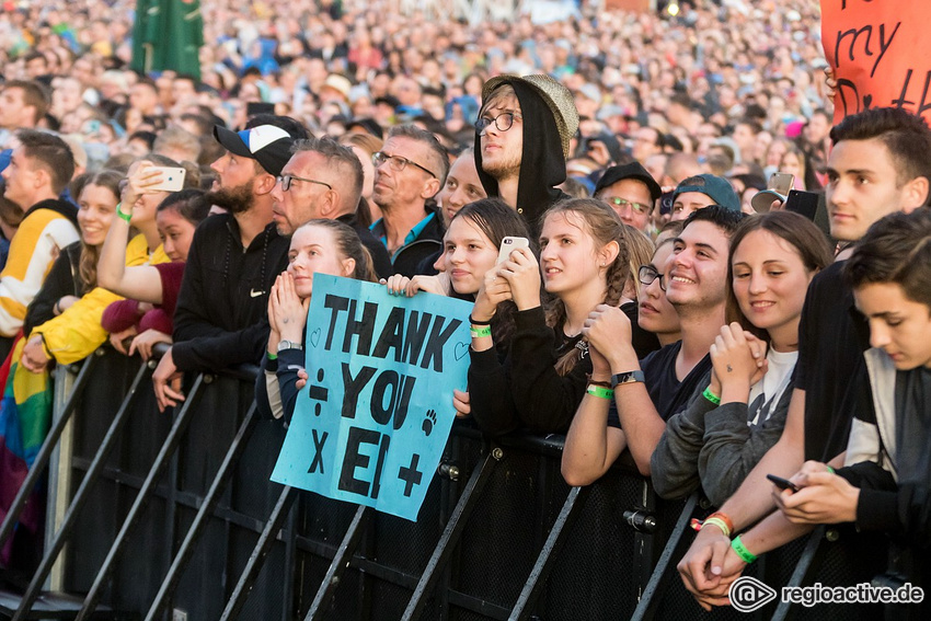 Impressionen Ed Sheeran auf dem Hockenheimring 2019