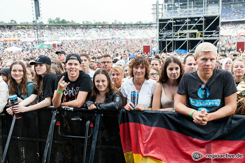 Impressionen Ed Sheeran auf dem Hockenheimring 2019