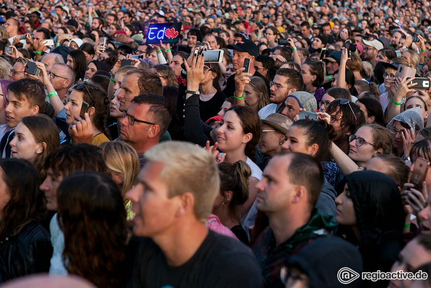 Impressionen Ed Sheeran auf dem Hockenheimring 2019