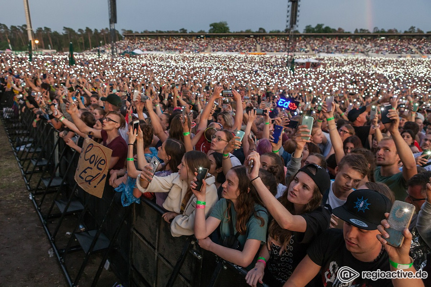 Impressionen Ed Sheeran auf dem Hockenheimring 2019