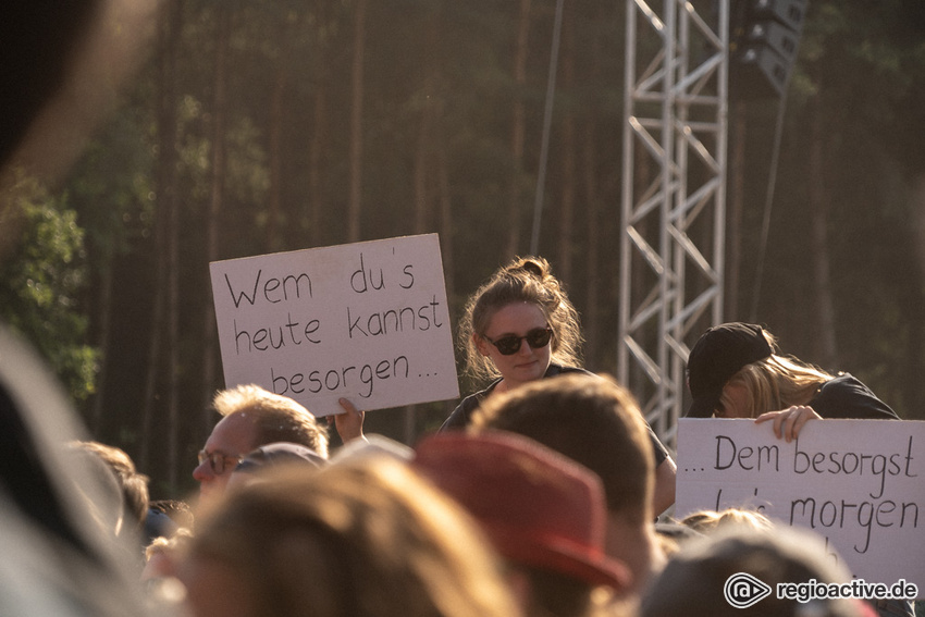 Impressionen vom Sonntag beim Hurricane Festival 2019