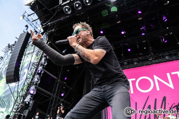 Kompromisslos - Betontod: Live-Bilder der Punkband vom Hurricane Festival 2019 