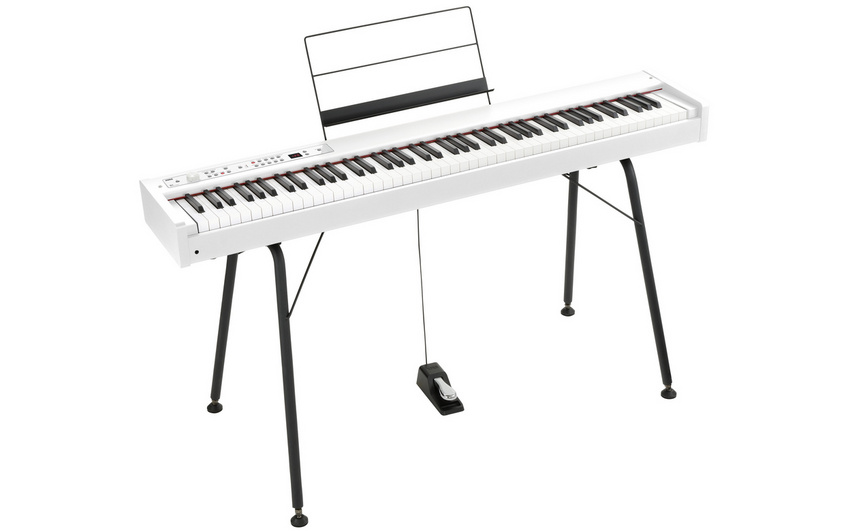 KORG D1 Stagepiano jetzt im weißen Design erhältlich