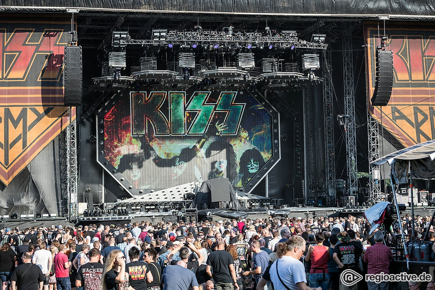 Impressionen von KISS in Iffezheim 2019