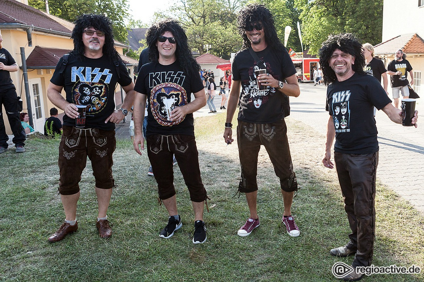 Impressionen von KISS in Iffezheim 2019