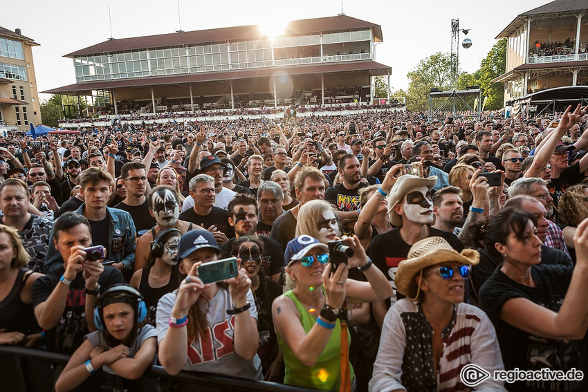 Impressionen von KISS in Iffezheim 2019