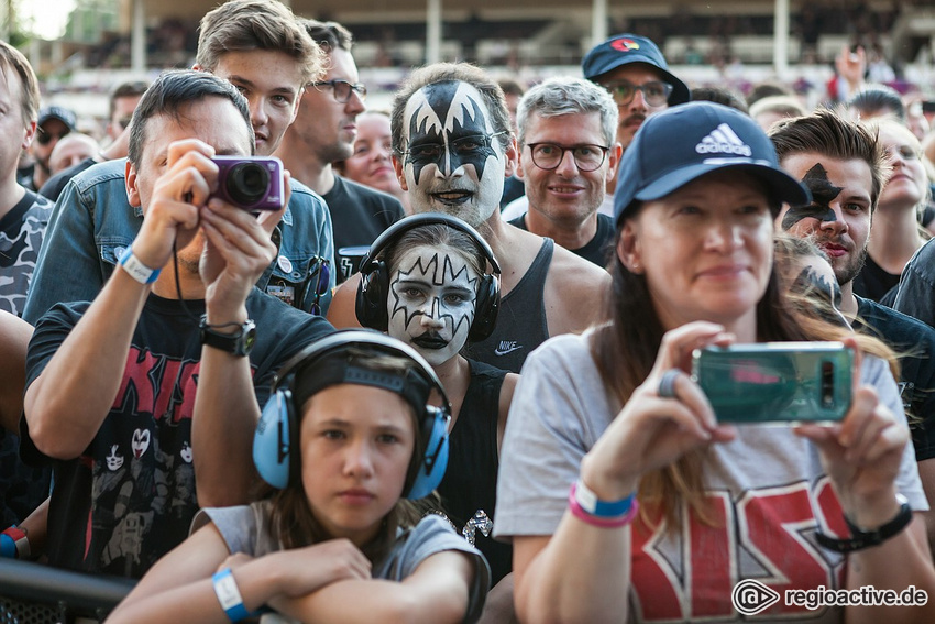 Impressionen von KISS in Iffezheim 2019