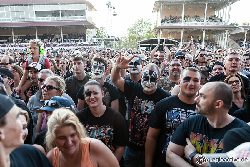 Impressionen von KISS in Iffezheim 2019