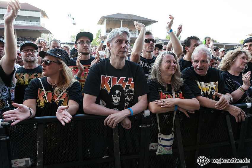 Impressionen von KISS in Iffezheim 2019