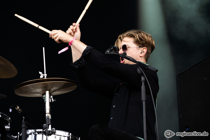 Blood Red Shoes (live beim Deichbrand Festival 2019)