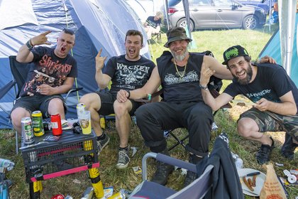 Sonniger Auftakt - Vorfreude: Impressionen vom Dienstag beim Wacken Open Air 2019 