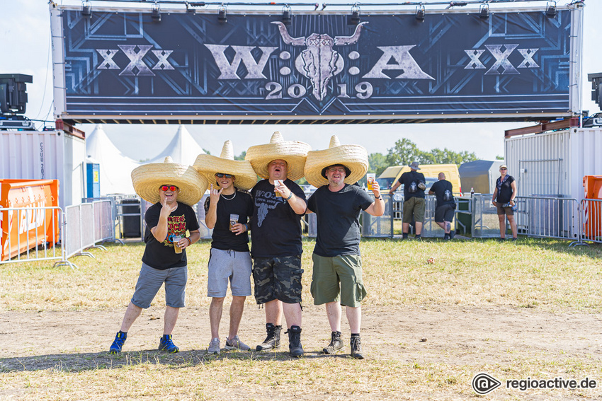 Impressionen vom Dienstag beim Wacken Open Air 2019