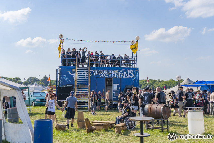 Impressionen vom Dienstag beim Wacken Open Air 2019