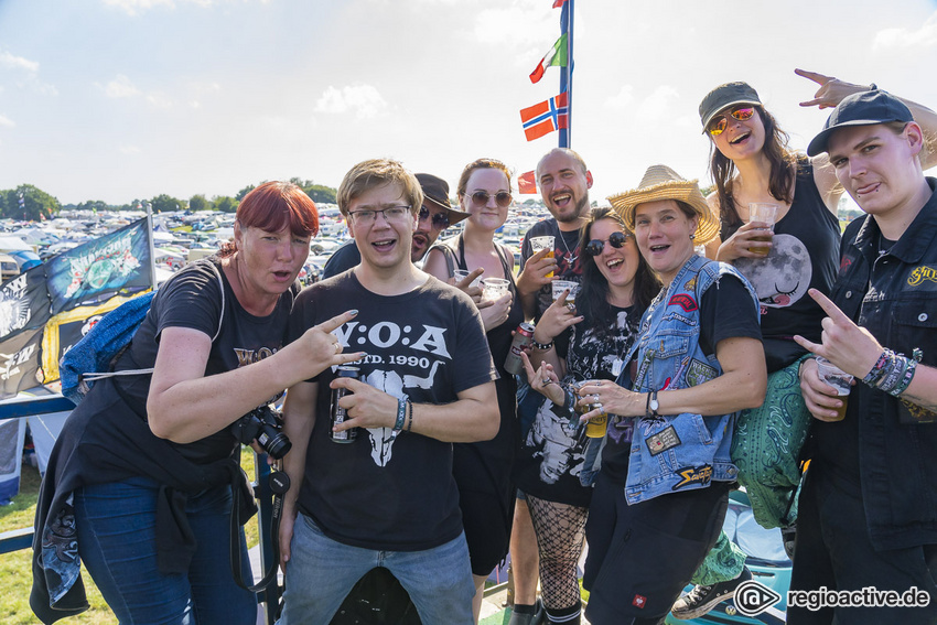 Impressionen vom Dienstag beim Wacken Open Air 2019