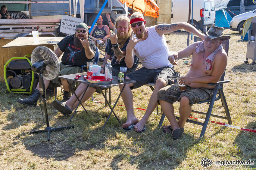 Impressionen vom Dienstag beim Wacken Open Air 2019