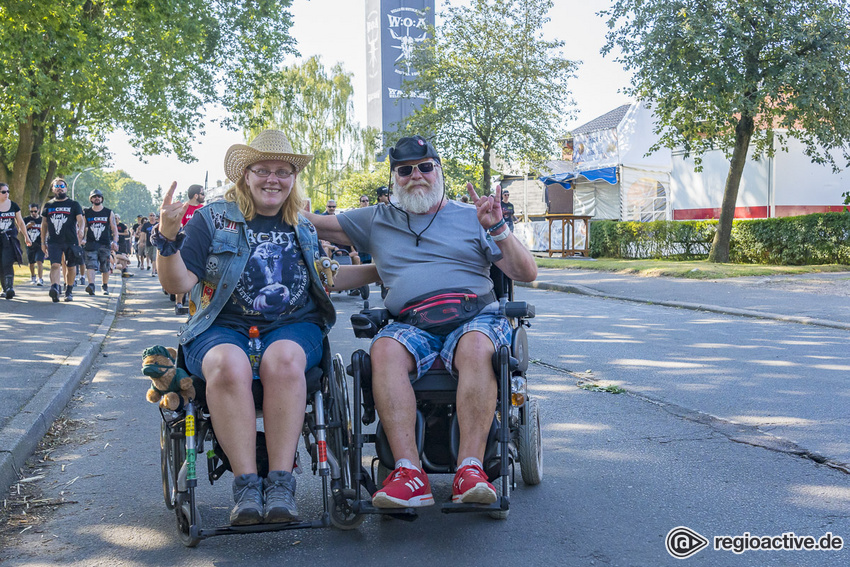 Impressionen vom Dienstag beim Wacken Open Air 2019