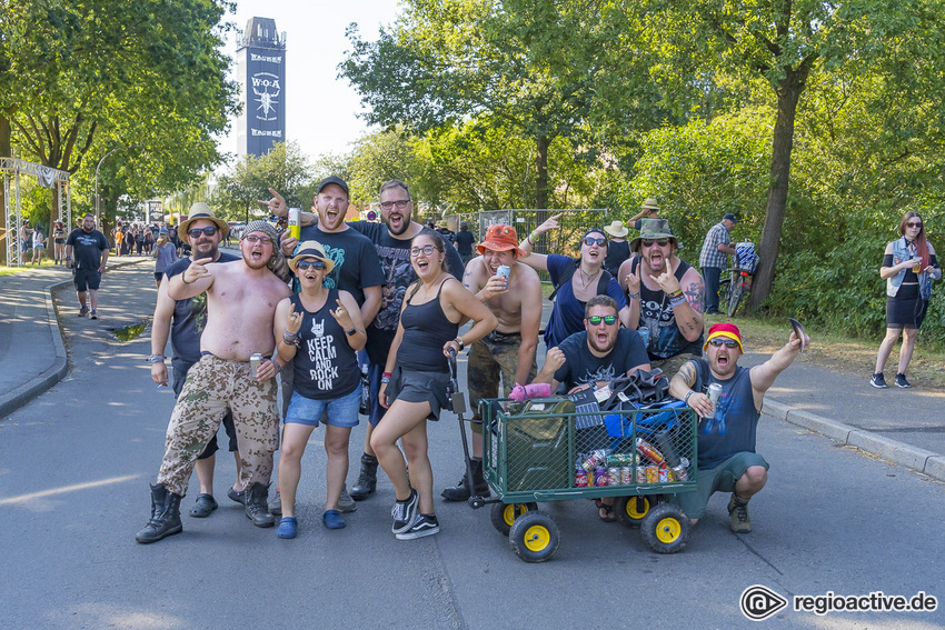 Impressionen vom Dienstag beim Wacken Open Air 2019