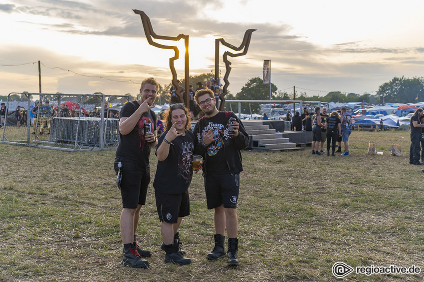 Impressionen vom Mittwoch beim Wacken Open Air 2019