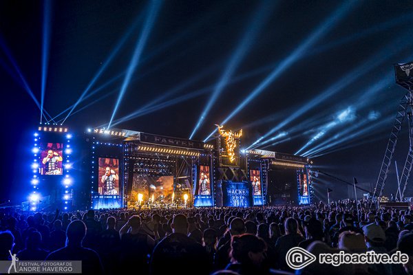 Martialisch - Sabaton: Bilder der Schlachtenmänner live beim Wacken Open Air 2019 