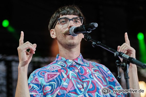 Mit Zwirbelbart - Bilder von Dominik Baer als Opener von Joris live beim Da Capo Festival in Alzey 