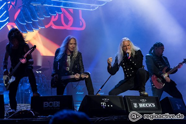 Denim and leather forever - Saxon: Bilder der Metal-Veteranen live beim Wacken Open Air 2019 