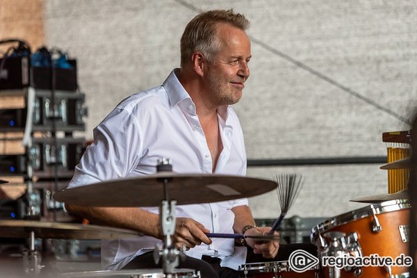 Besondere Stimmung - Fotos: Wolfgang Haffner live bei Worms: Jazz & Joy 2019 