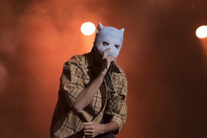 Rapper mit Maske - Tierisch gut: Fotos von Cro live beim Highfield Festival 2019 
