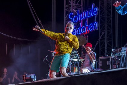 Hip-Hop hoch drei - Fettes Brot: Fotos des Hamburger Trios live beim Highfield Festival 2019 