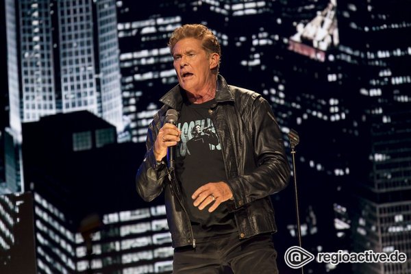 Überlebensgroß - David Hasselhoff: Bilder der 'Freedom'-Tour aus der Jahrhunderthalle Frankfurt 