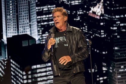 Überlebensgroß - David Hasselhoff: Bilder der 'Freedom'-Tour aus der Jahrhunderthalle Frankfurt 