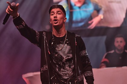 Mega-Hype - Mero: Bilder des Rappers live in der Jahrhunderthalle Frankfurt 