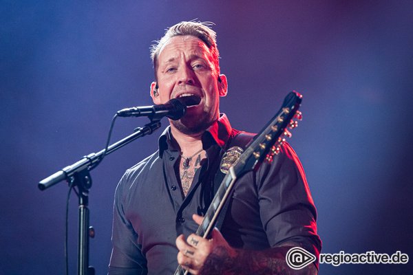 Stürmisch - Volbeat: Fotos der dänischen Rocker live in der Festhalle Frankfurt 