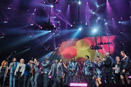 Alle zusammen - Bilder des Finales der Night of the Proms 2019 live in Mannheim 