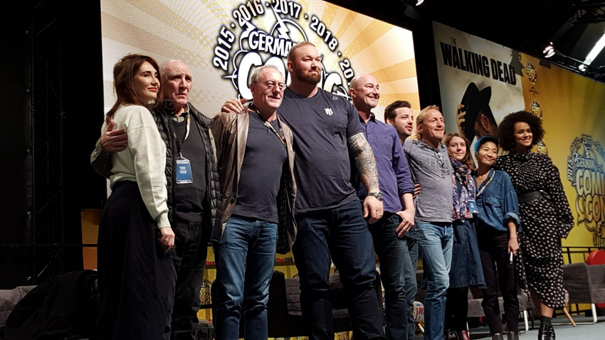 der Cast von "Game of Thrones" bei der German Comic Con 2019