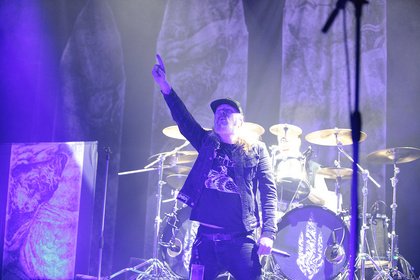 Einflussreiche Schweden - Düster: Bilder von At The Gates live im Schlachthof Wiesbaden 