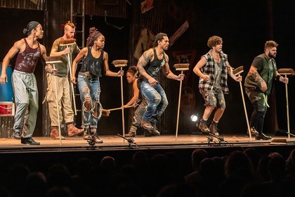 Deutschland-Premieren - Voller Energie: Bilder von Stomp live im Rosengarten Mannheim 