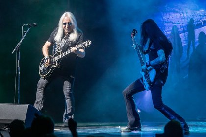 Ausgelassen - Uriah Heep: Fotos von der Music & Stories Tour 2020 live in Frankfurt 