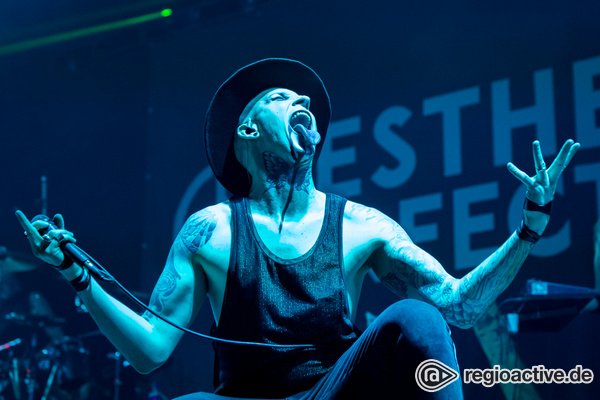 Ausgelassen - Fotos von Aesthetic Perfection als Opener für Lindemann in Offenbach 