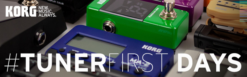 KORG #TUNERFIRST Days – gewinne das Stimmgerät deiner Wahl!