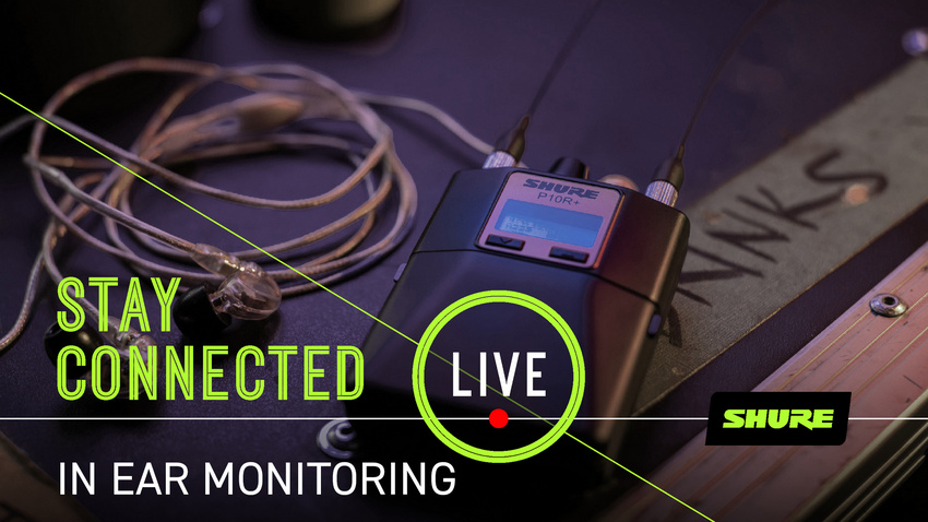 Jetzt anmelden: Shure veranstaltet kostenloses Webinar zum Thema "In-Ear-Monitoring"