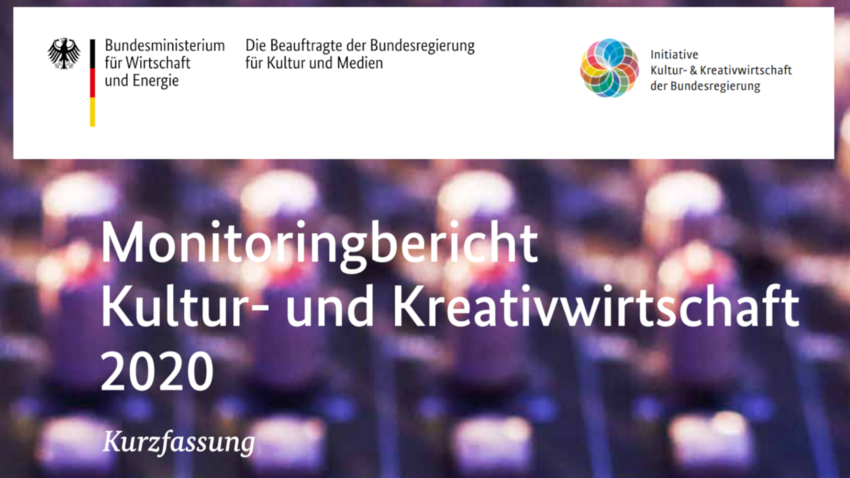 Monitoringbericht 2020: Die deutsche Kultur- und Kreativwirtschaft vor der Corona-Pandemie