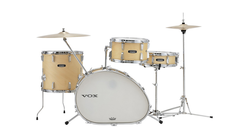 NAMM 2021: Jetzt auch mit hochwertigen Maple-Kesseln: Das kultige 60s Drum Set von VOX ist zurück!