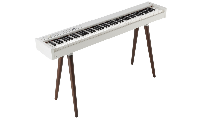 NAMM 2021: Stilvoller Holz-Keyboardständer für KORG SV-2(S), SV-1 und D1