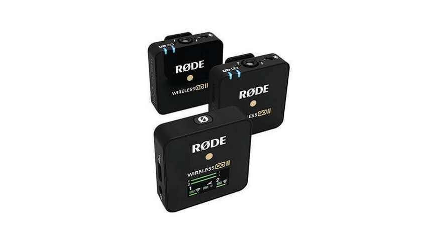 RØDE mit neuem Drahtlos-Mikrofonsystem Wireless GO II