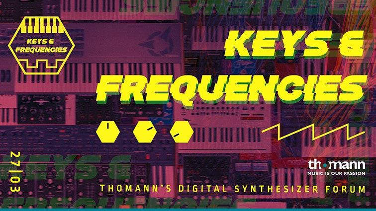 Thomann veranstaltet Keys & Frequencies: das Synth-Event im Browser