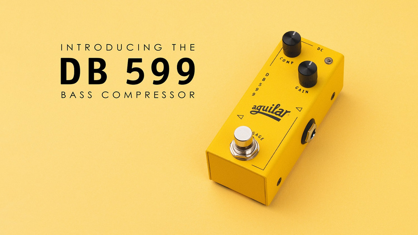 Aguilar stellt mit dem DB 599 ein neues Micro Pedal vor